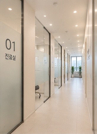 진료실 복도